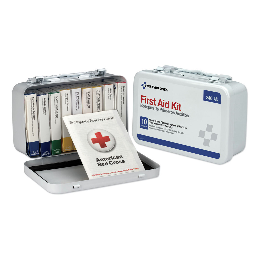 First Aid Only 240-AN ANSI/OSHA Unitized First Aid Kit for 10 Ppl (1-Kt) New