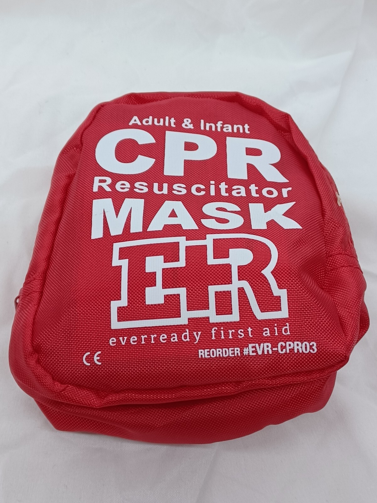 Ever Ready Adult Child Infant CPR Resuscitator Masks (2) First Aid Portable