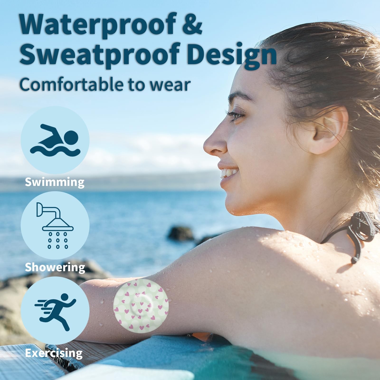 10 Pack Libre 3 Plus Sensor Covers Waterproof & for 3, Adorable Decor