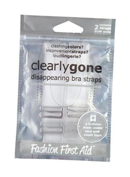 Replacement Bra Straps – Low-Stretch Clear Adjustable Bra Straps Clear/Wide