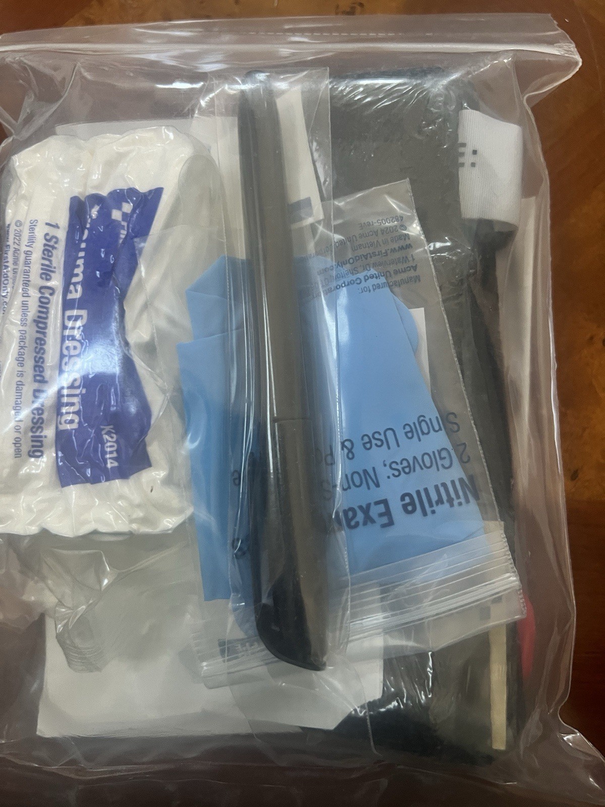 Right Response Bleeding Control Kit 7 Pieces New