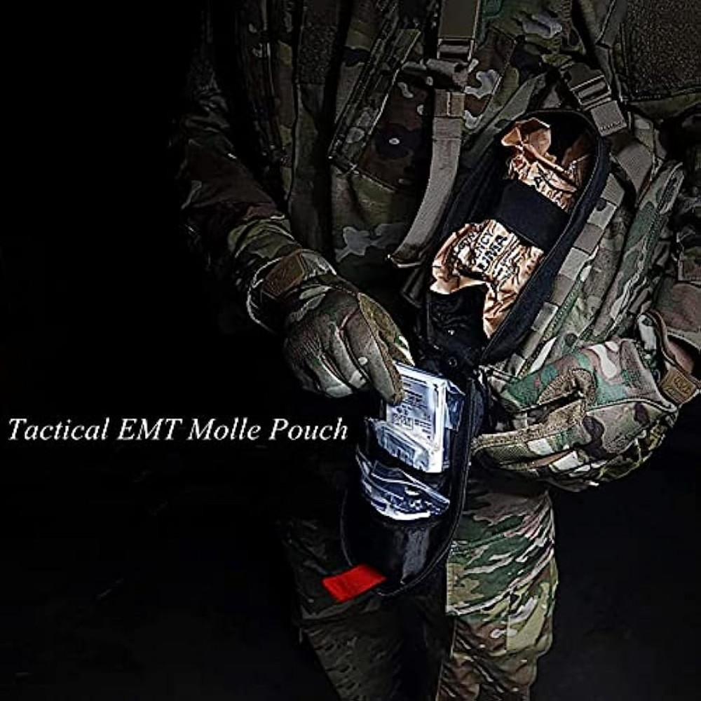 Tactical First Aid Kit IFAK Survival Molle Military EMT Medical Pouch Empty Bag