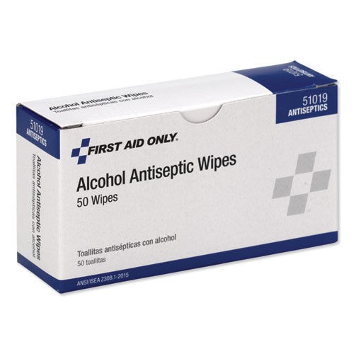 PhysiciansCare by First Aid Only 51019 First Aid Alcohol Pads (50/BX) New