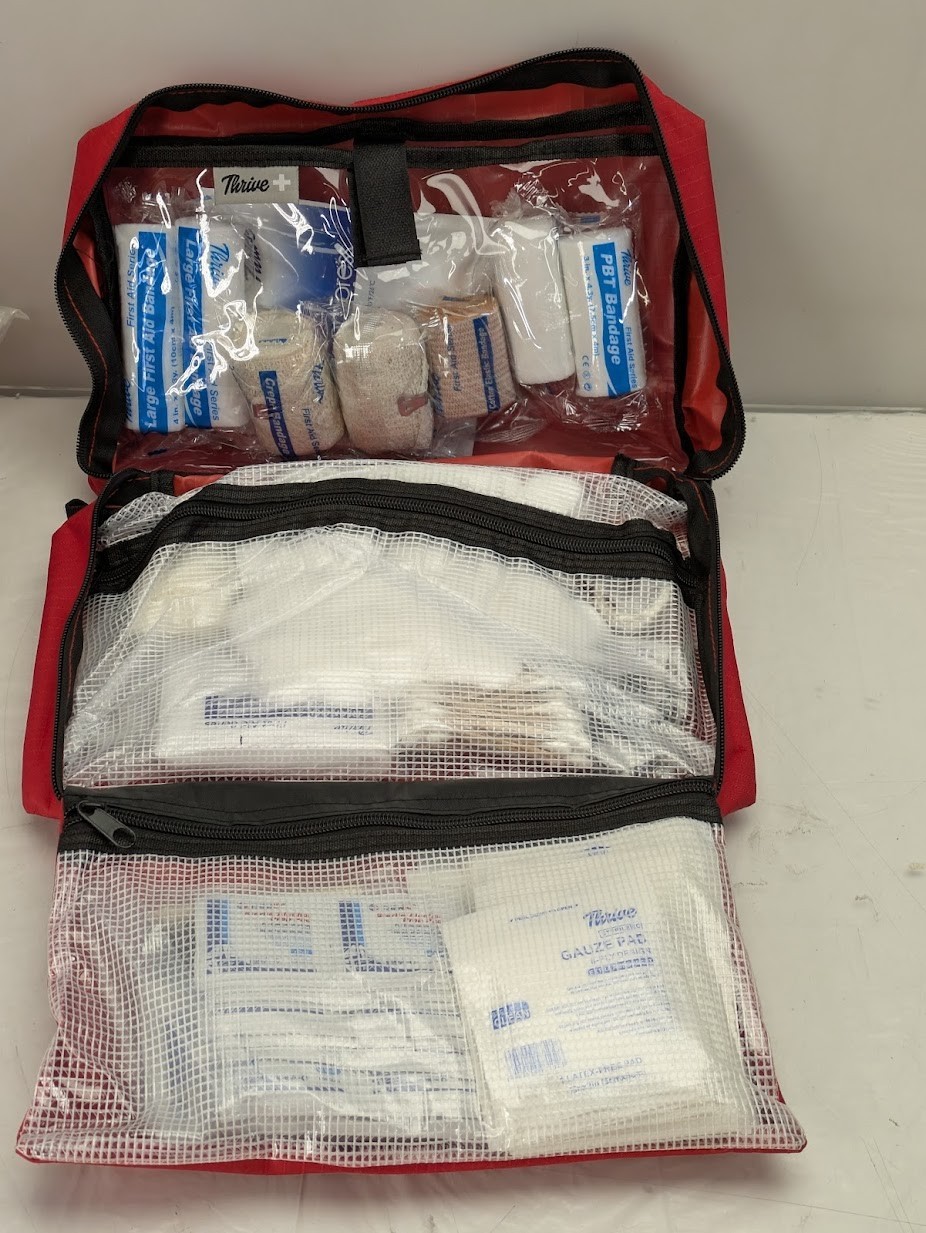 Thrive First Aid Kit Hospital Grade Supplies Emergency & Survival Home Kit Aid