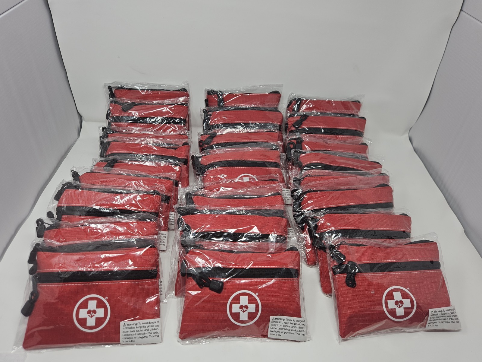 [5 Pack] Swiss Safe 2-in-1 First Aid Kit for Car, Travel & Home, 64 Piece