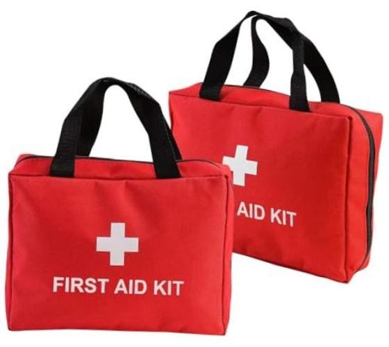 Pack Nylon First Aid Empty Kit,Compact and Lightweight First 9*2.7*6.7 inch 2