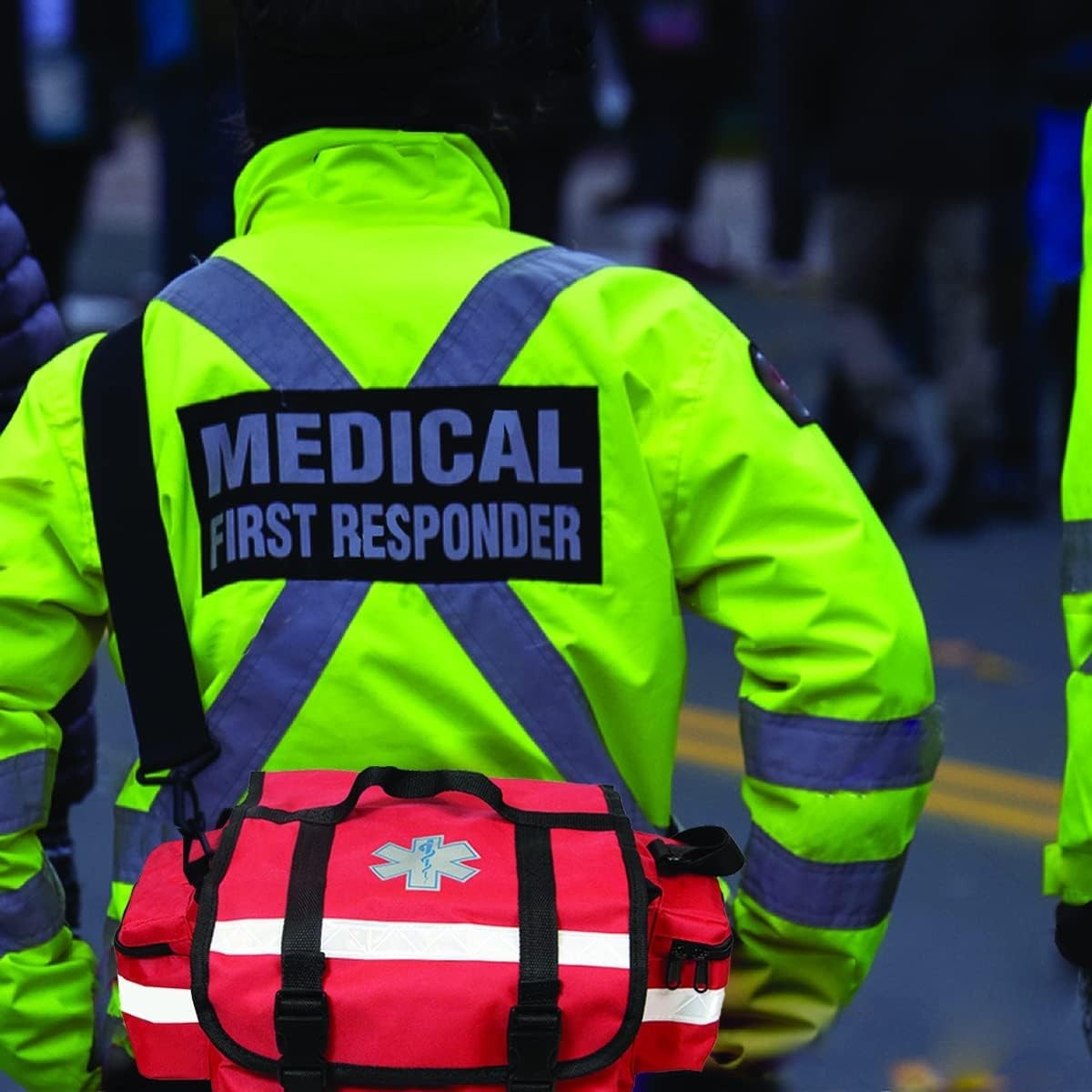 First Aid Responder Emergency Medical EMS/EMT Trauma Deluxe Hospital Travel Bag