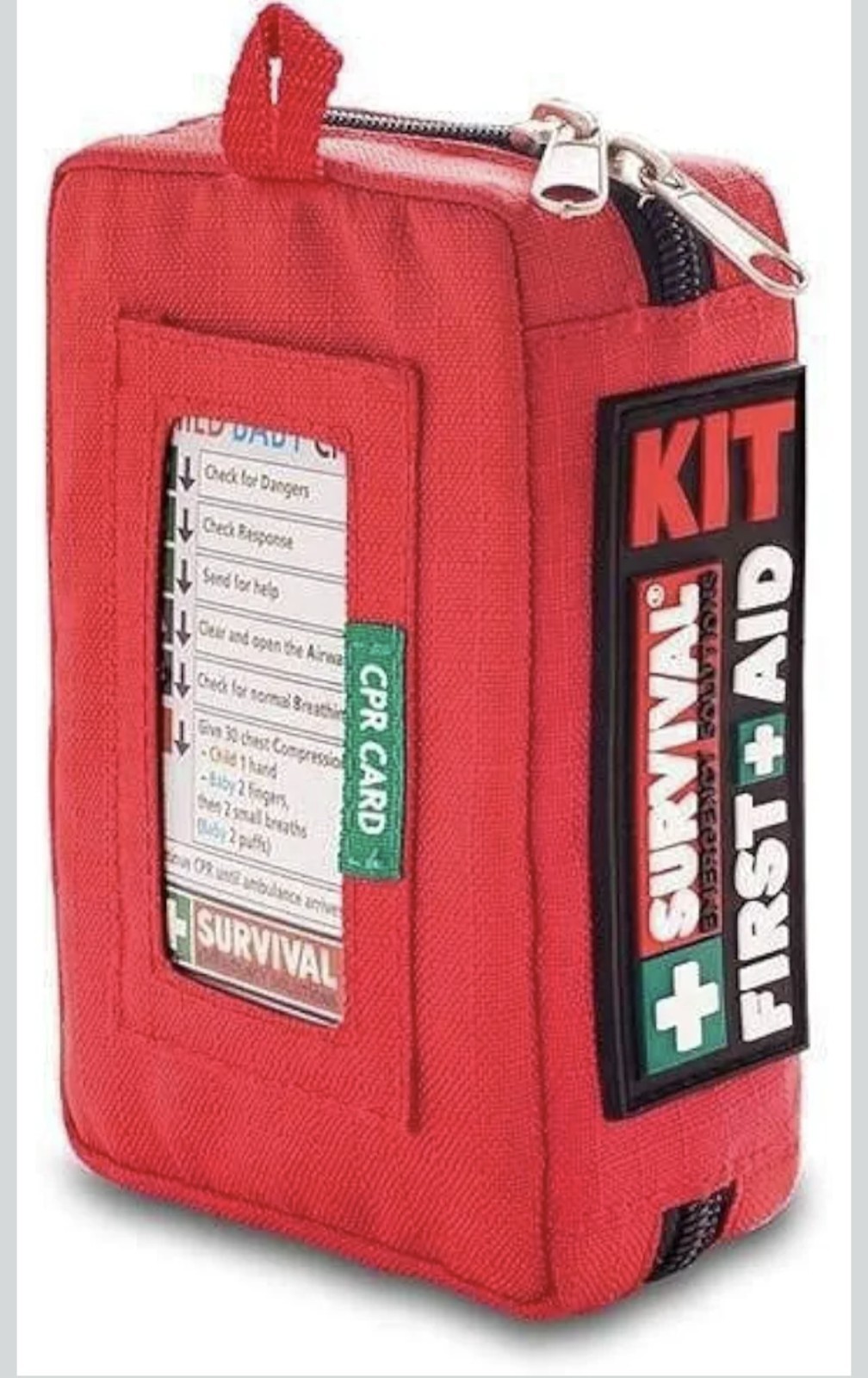 SURVIVAL Compact First Aid Kit – Emergencies Small Kits for Car, Hiking,…