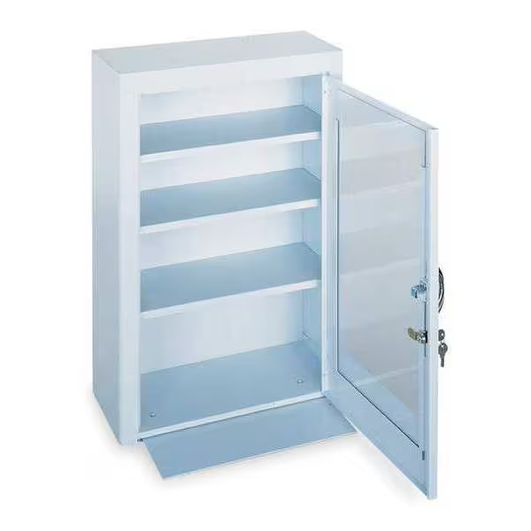 Mfg Empty First Aid Cabinet,Steel,White 519-43-PD Mfg 519-43-PD 714334518413