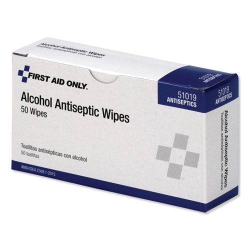 PhysiciansCare by First Aid Only 51019 First Aid Alcohol Pads (50/BX) New