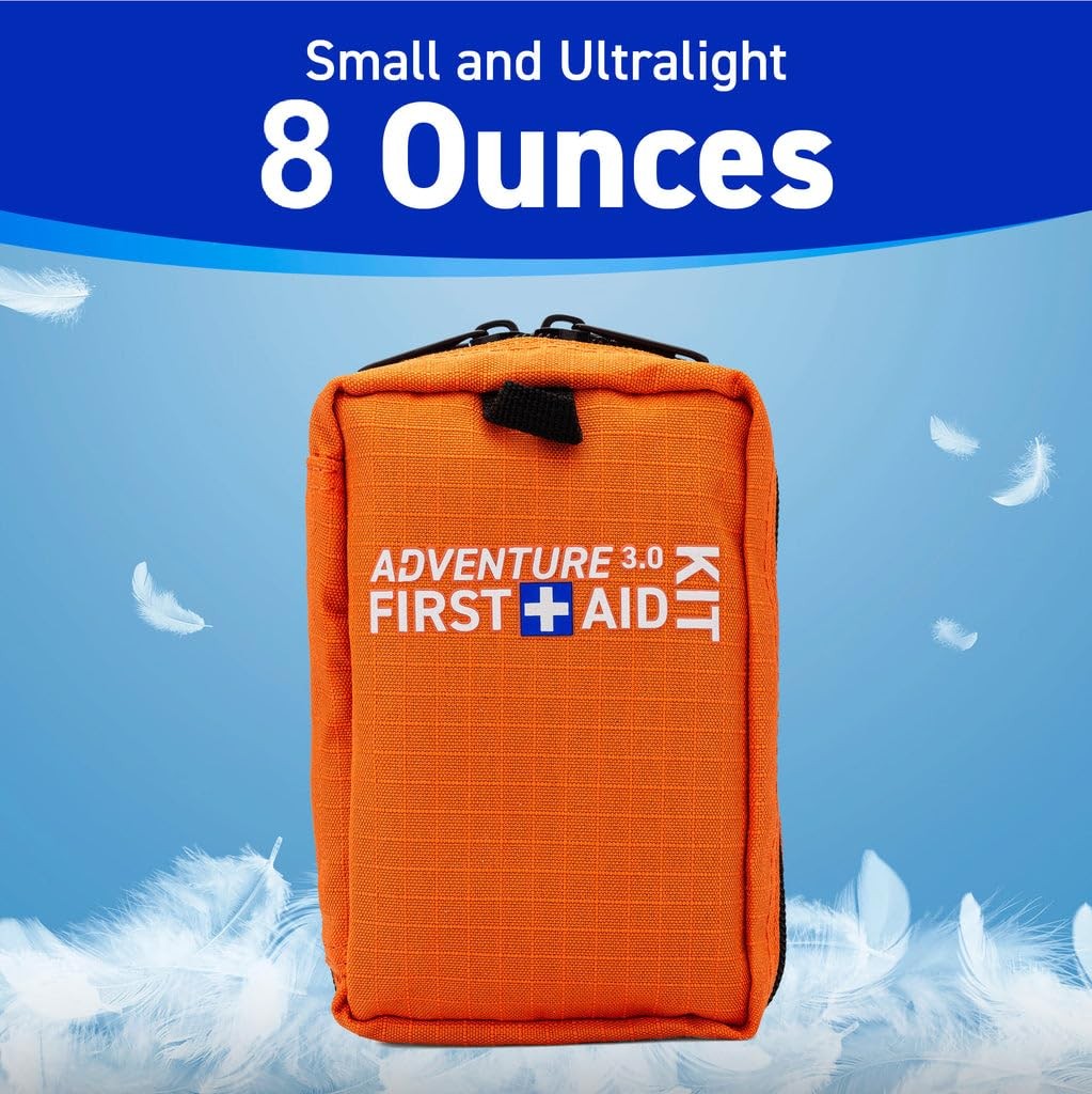 Ultralight First Aid Kit, Water Repellant Shell – Small First Aid Kit for Cam…
