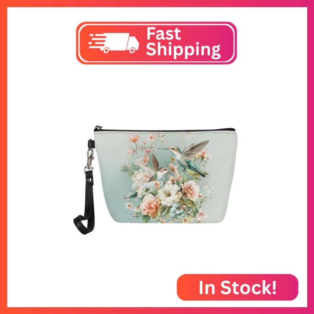 Mumeson Makeups Bag Pouch Women Girls Daily Travel Toiletry Pouch with Zipper Wr