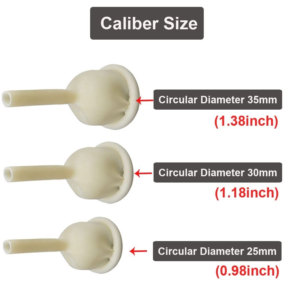 Condom Catheter External self Sealing Set 1 Count (Pack of 1), 35mm/1.38inch