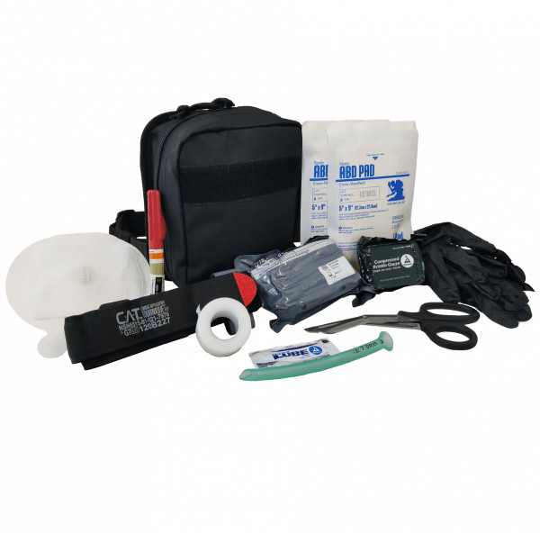 Elite First Aid Enhanced IFAK Kit Level 2 w/ C-A-T Tourniquet