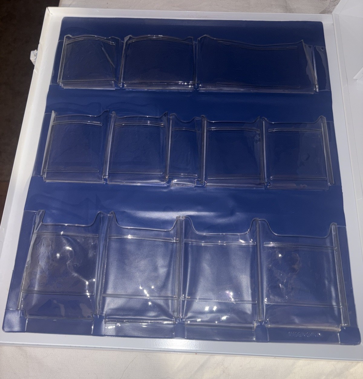 GRAINGER Empty First Aid Kit,3 Shelves,16.5"H,WHT Excellent Used Condition