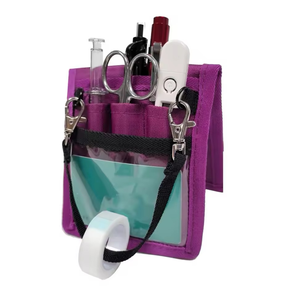 Nurse Work Bag Medical Professional Multi-pocket Organizer Kit for Nurses Doctor