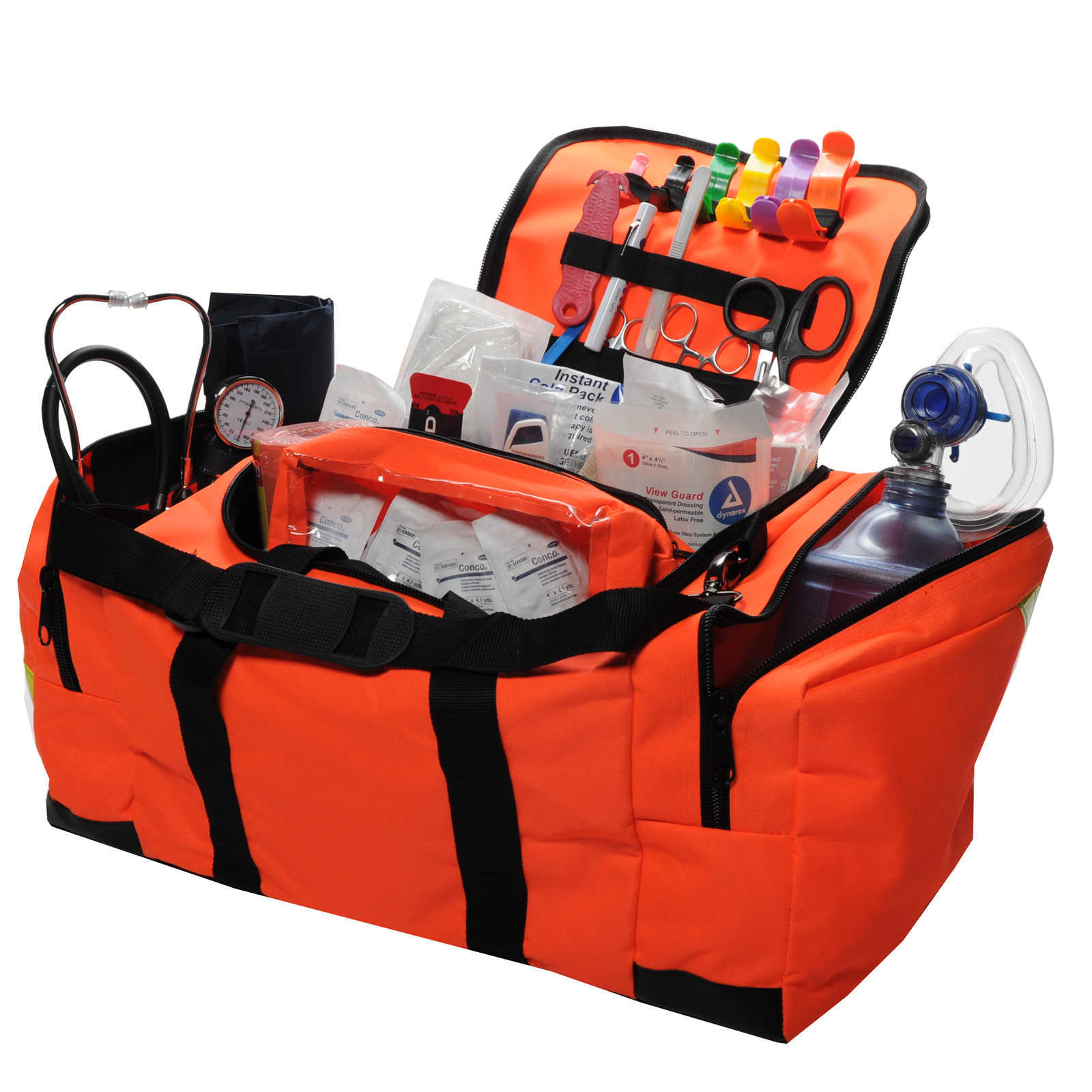 First Responder Medical Kit Deluxe 200 Pieces of First Aid Supplies