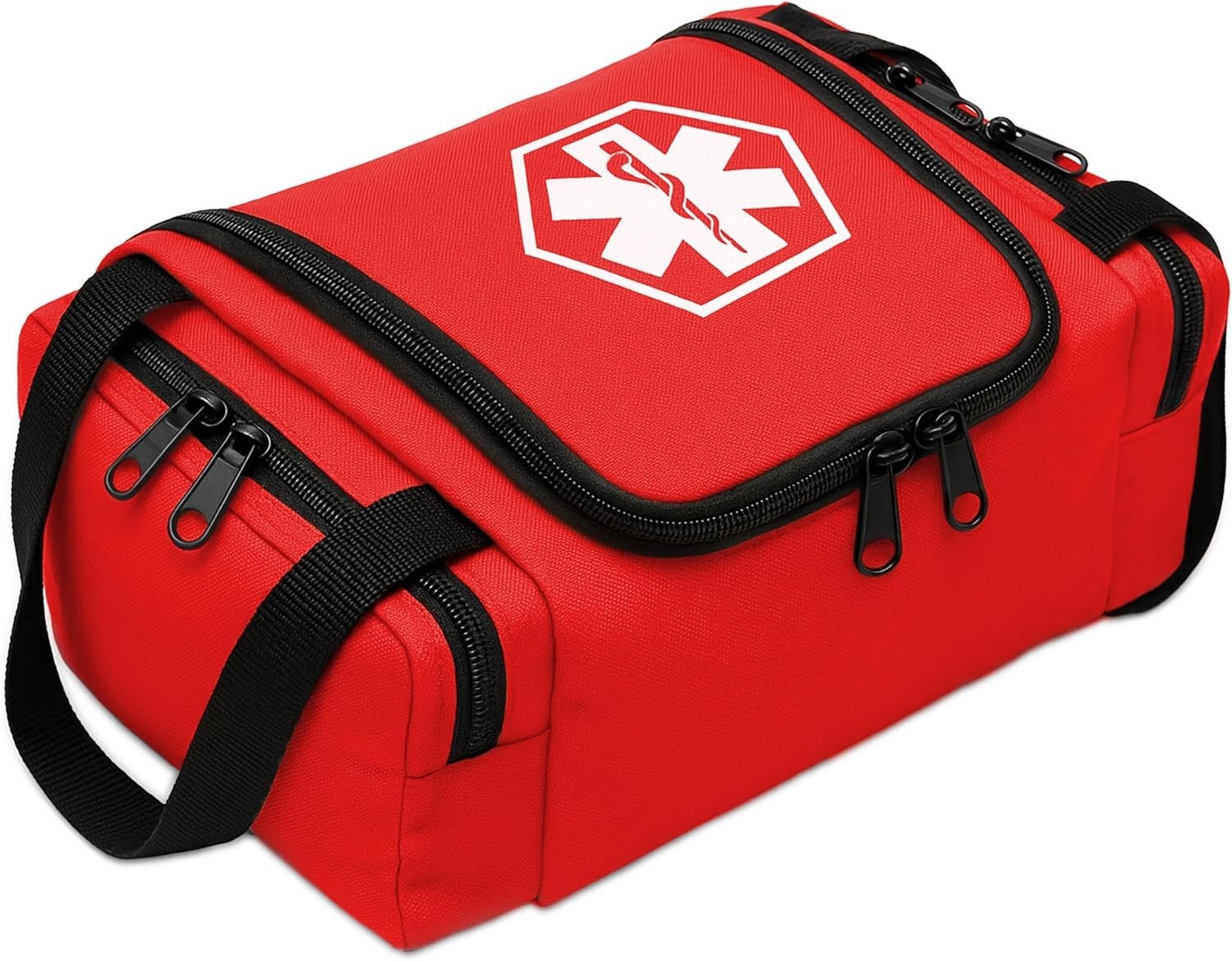 Dixie EMS Dixigear Empty First Responder II Bag 1 Count (Pack of 1), Red