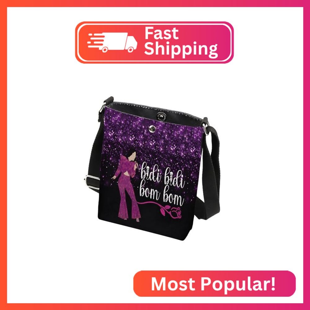 XYANFA Singer Makeup Bag Bidibidi BomBom Latin Dance Lyric Gift Singer Fans Zipp