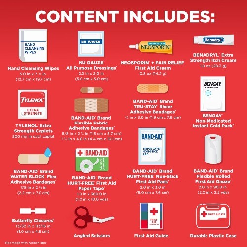 Band-Aid First Aid Kit – 160ct