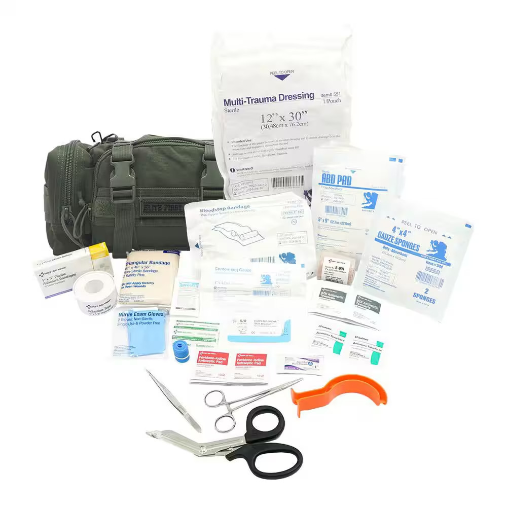 Rapid Response First Aid Kit, Olive Drab