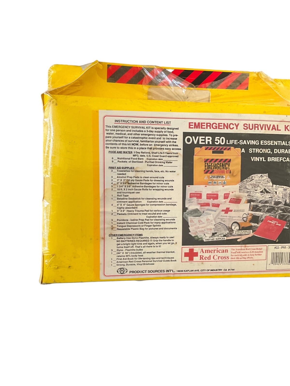 Vintage PS emergency survival kit, please see description