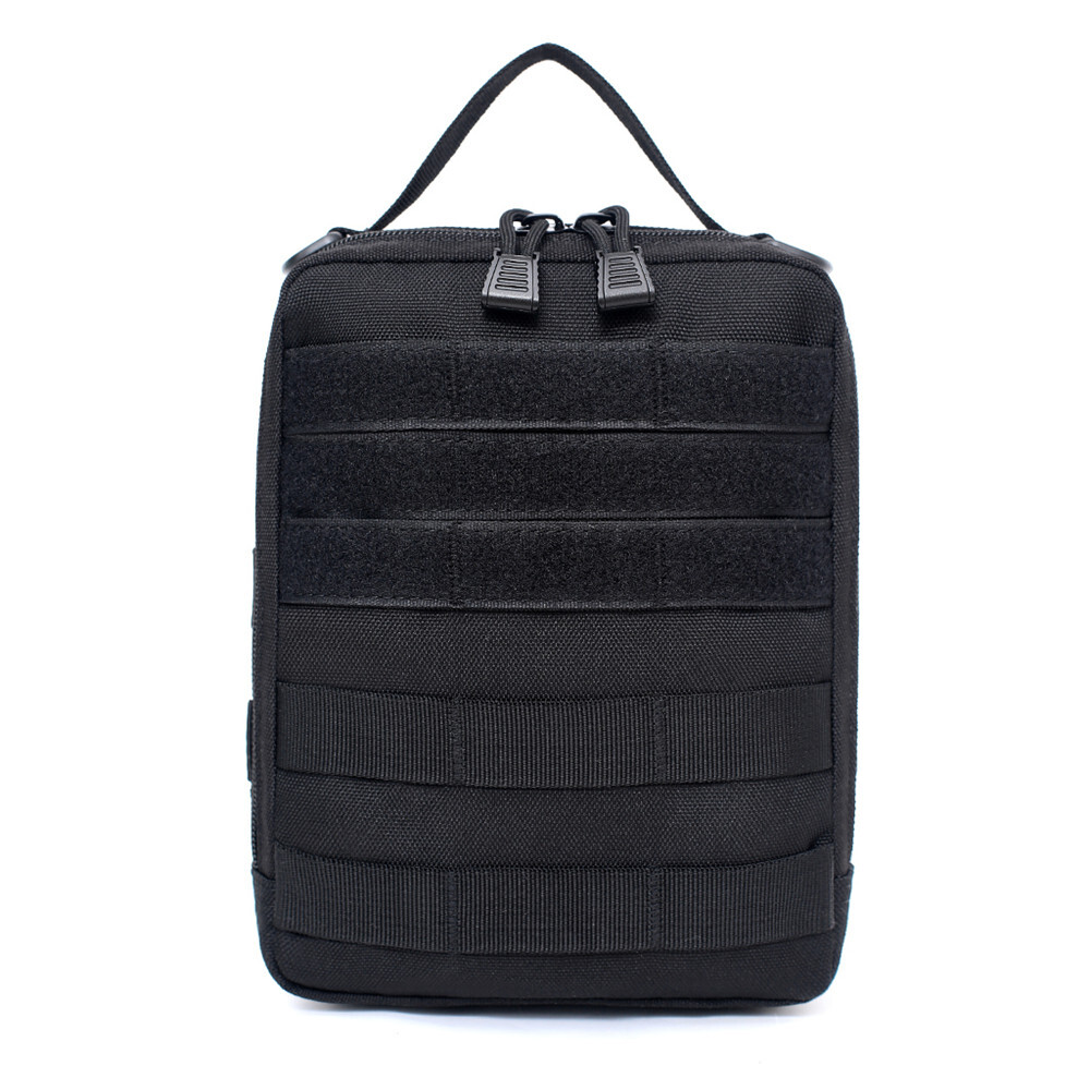 Black Tactical First Aid Pouches Molle Medical Pouches EMT Rip-Away IFAK Pouches