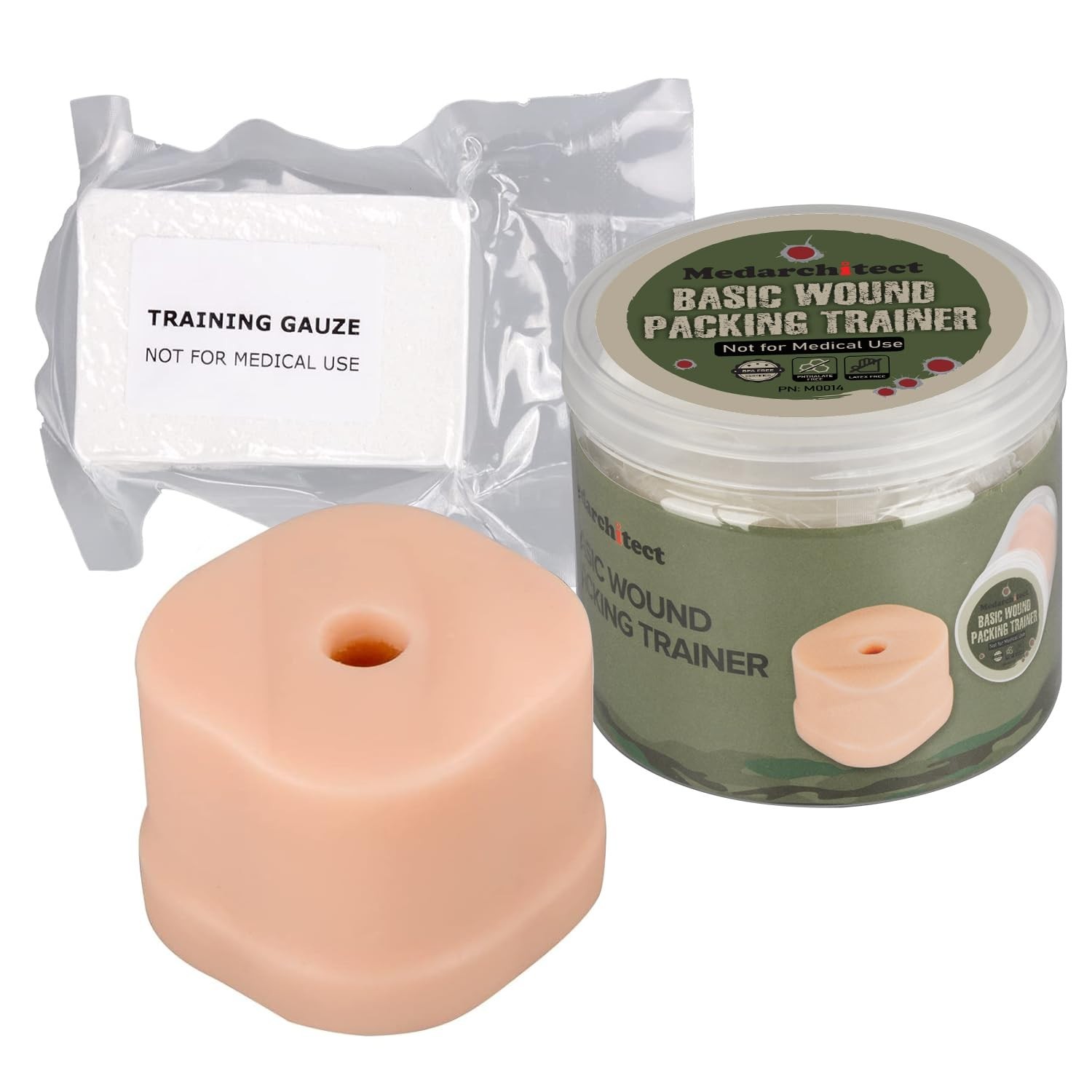 Medarchitect Wound Packing Task Trainer, Bleed Control Tourniquet Trainer,…