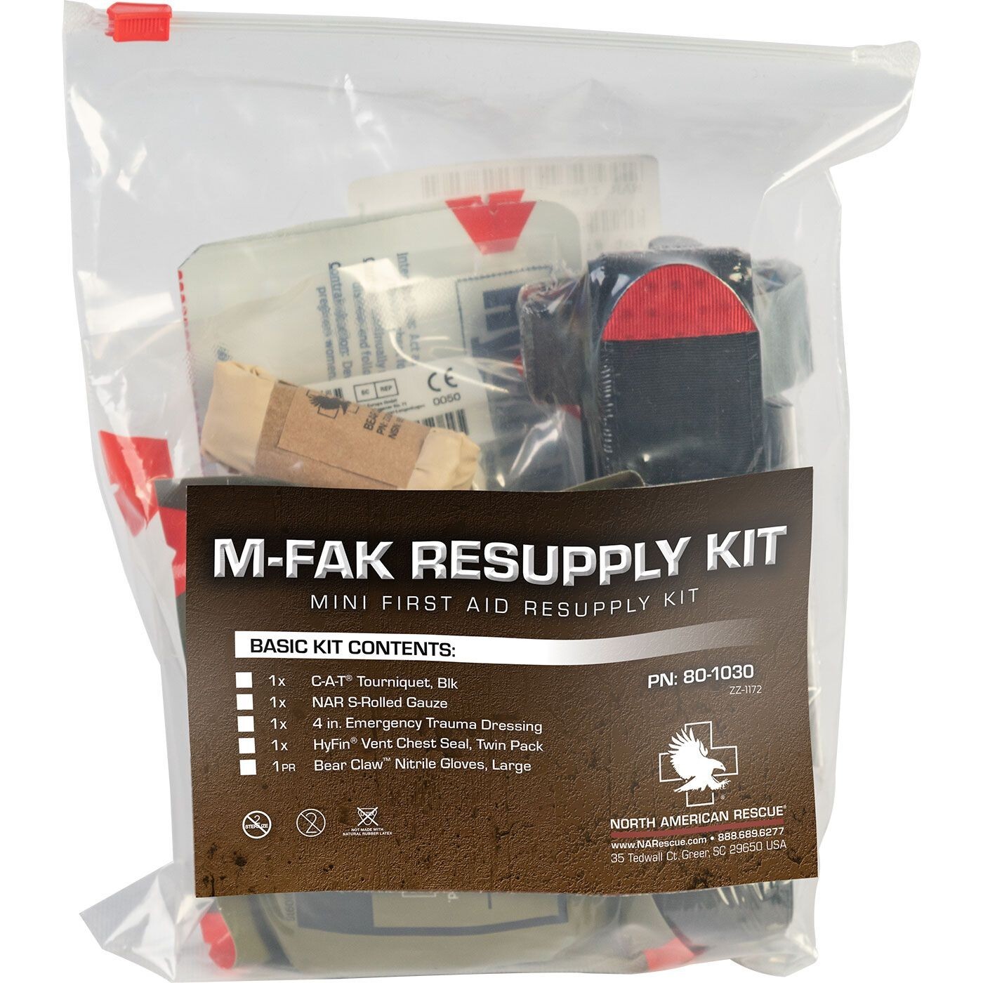 North American Rescue M-FAK Re-Supply Kit