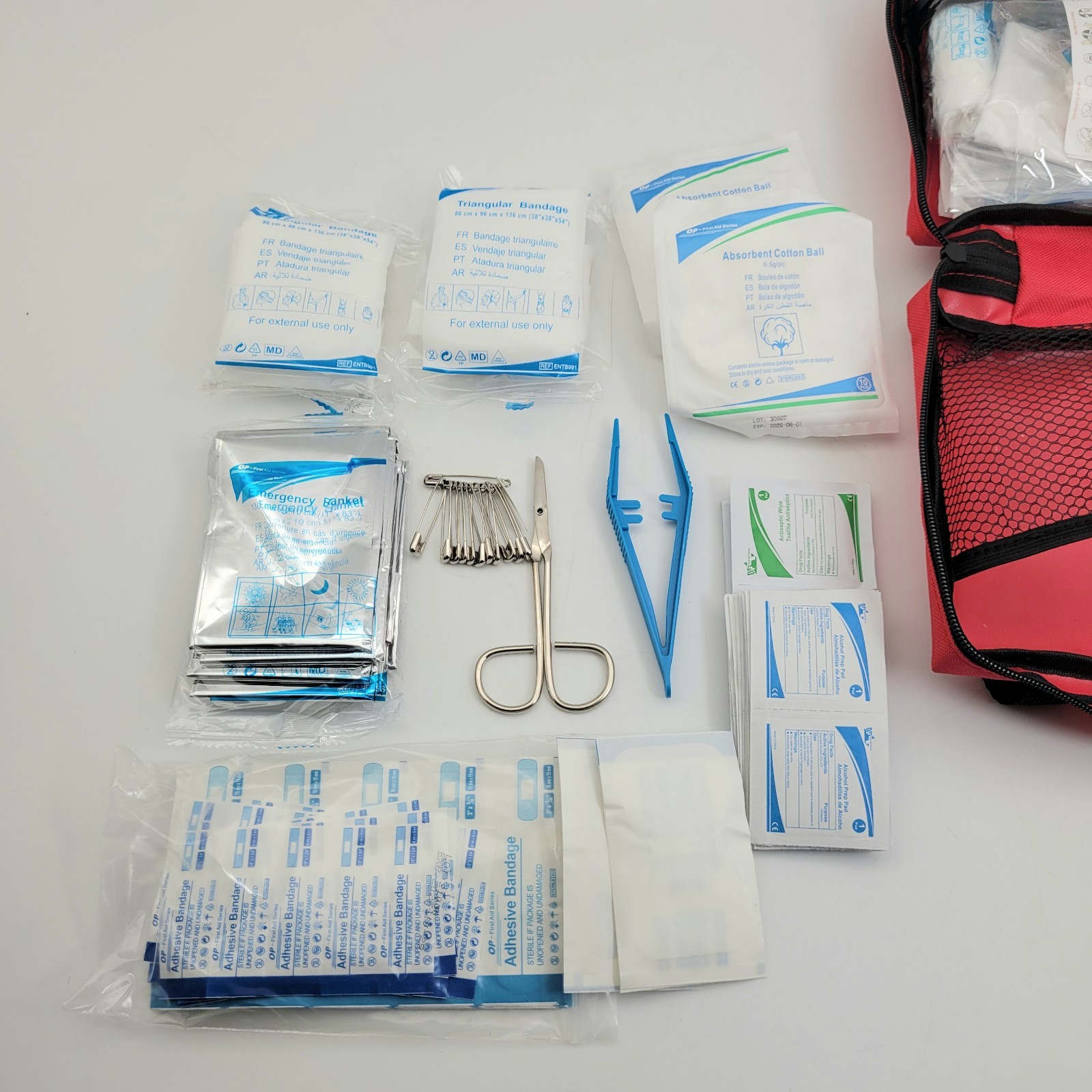 210-Piece Emergency First Aid Kit – Home, Car, Office | Travel Medical Kit