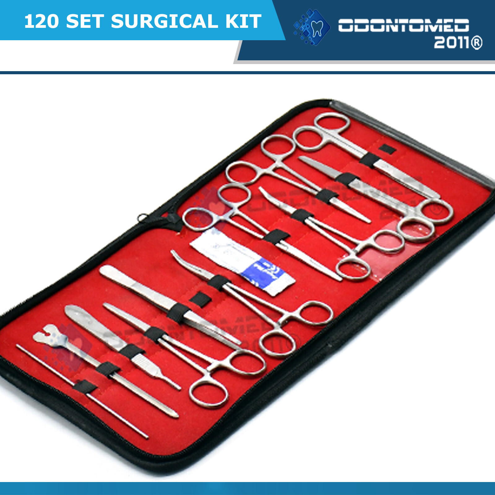 120 SET OF Instrument Surgical Kit Survival Emergency First Aid Military Case