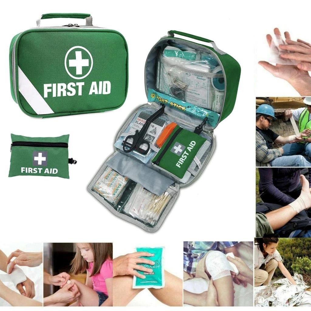 Large First Aid Kit 258pcs Emergency Medical Supplies ARTG 400472 Car Home SOS