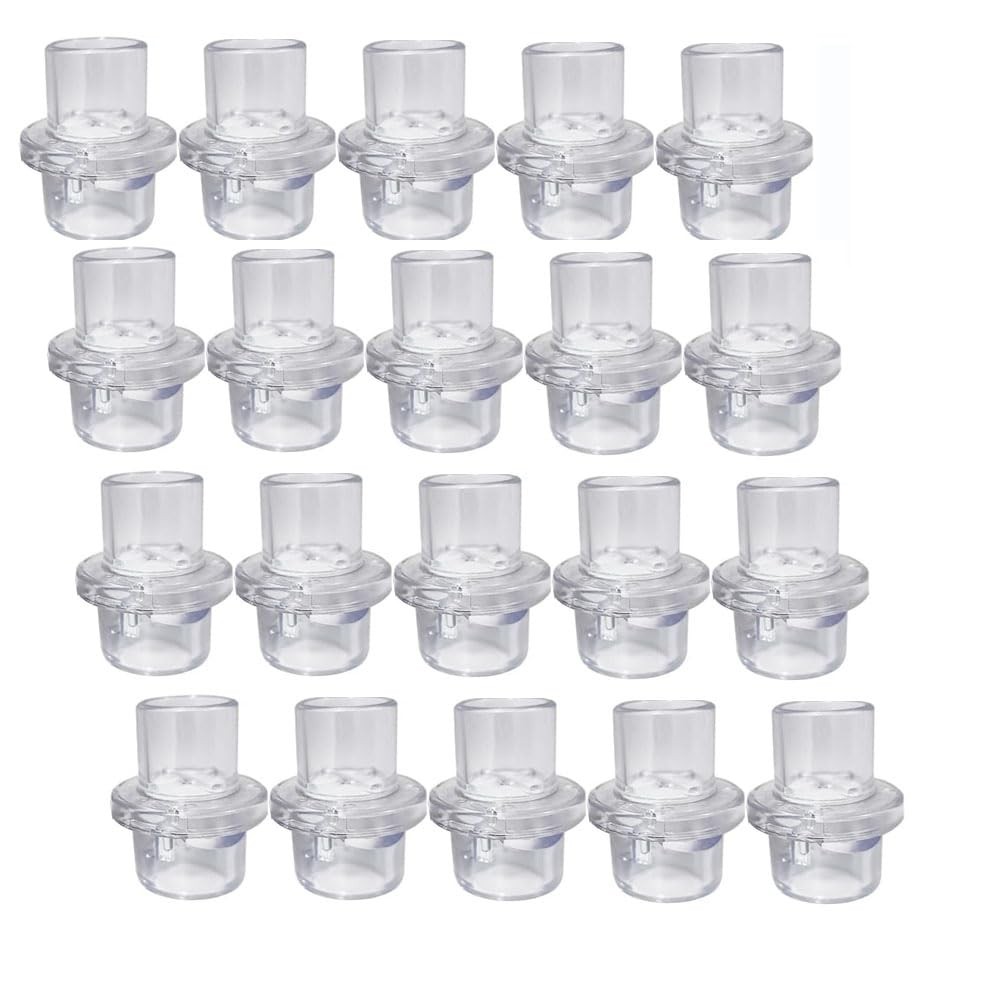 50pcs CPR Training Valves, Training Only, Way Valve for CPR Training – Separa…