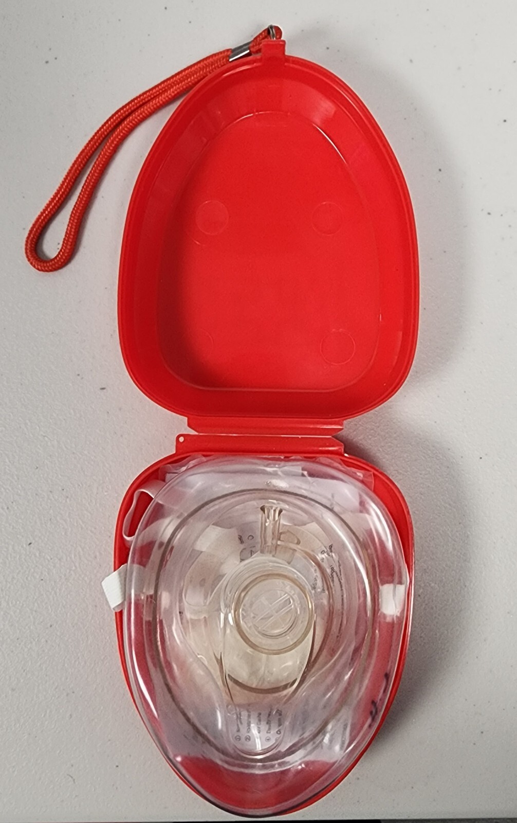 Ever Ready First Aid CPR Rescue Mask, Adult/Child Pocket Resuscitator, Hard Case