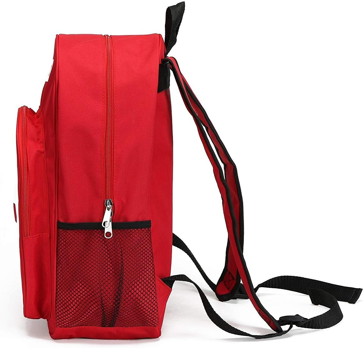 Red First Aid Bag Empty First Aid Backpack Empty Medical Storage Bag for First A