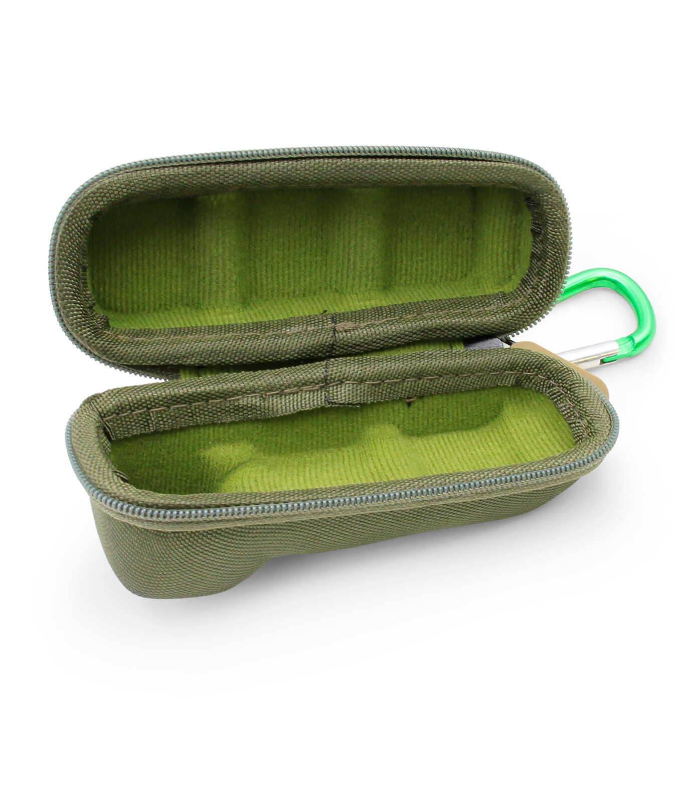 CM Green Asthma Inhaler Travel Case Does Not Include Inhaler Medicine