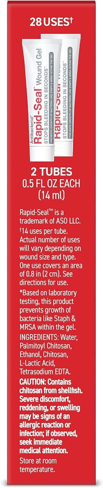 2 Sterile Tubes of Wound Gel – Effective First Aid for Minor Injuries