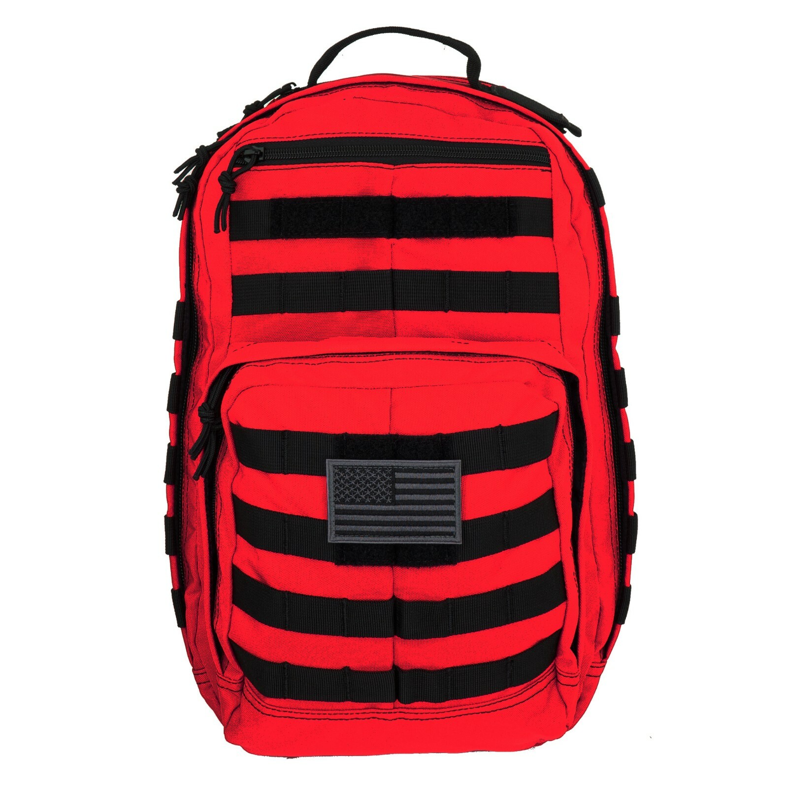 LINE2design First Aid Trauma Backpack – EMS Medical Tactical Molle Bag – Red