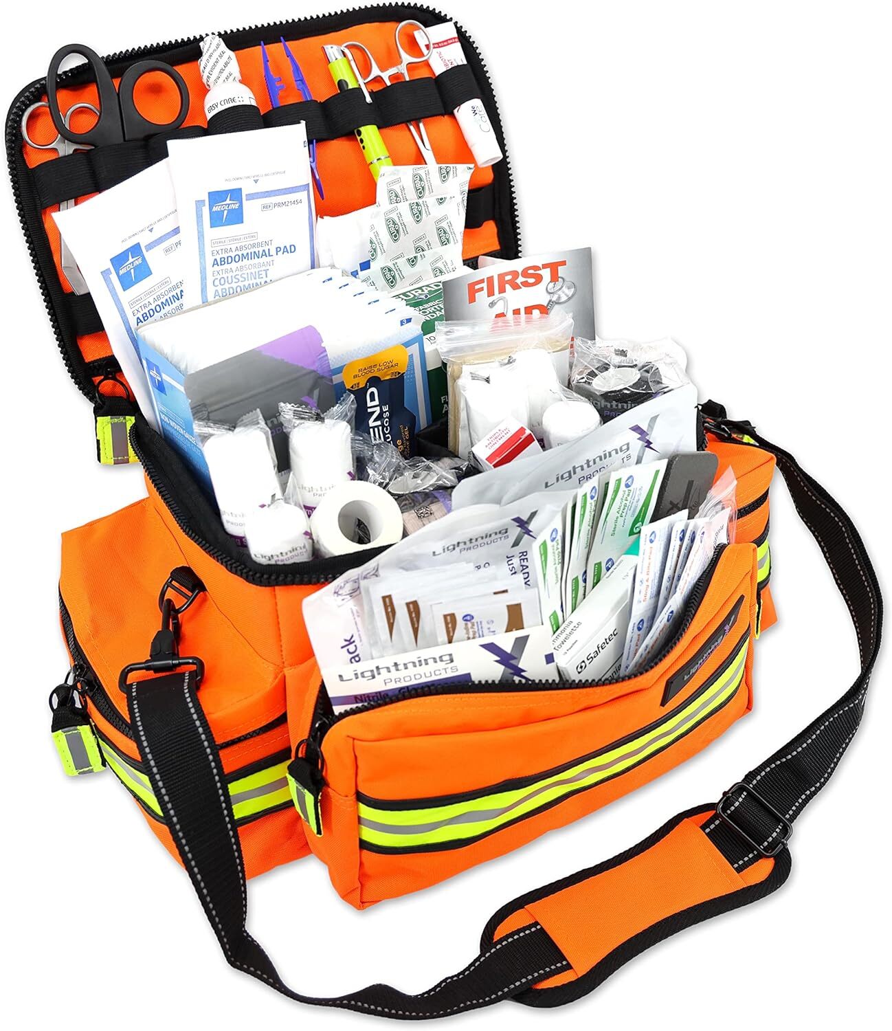 Lightning X Products Lightning X Medium First Aid Kit Orange。