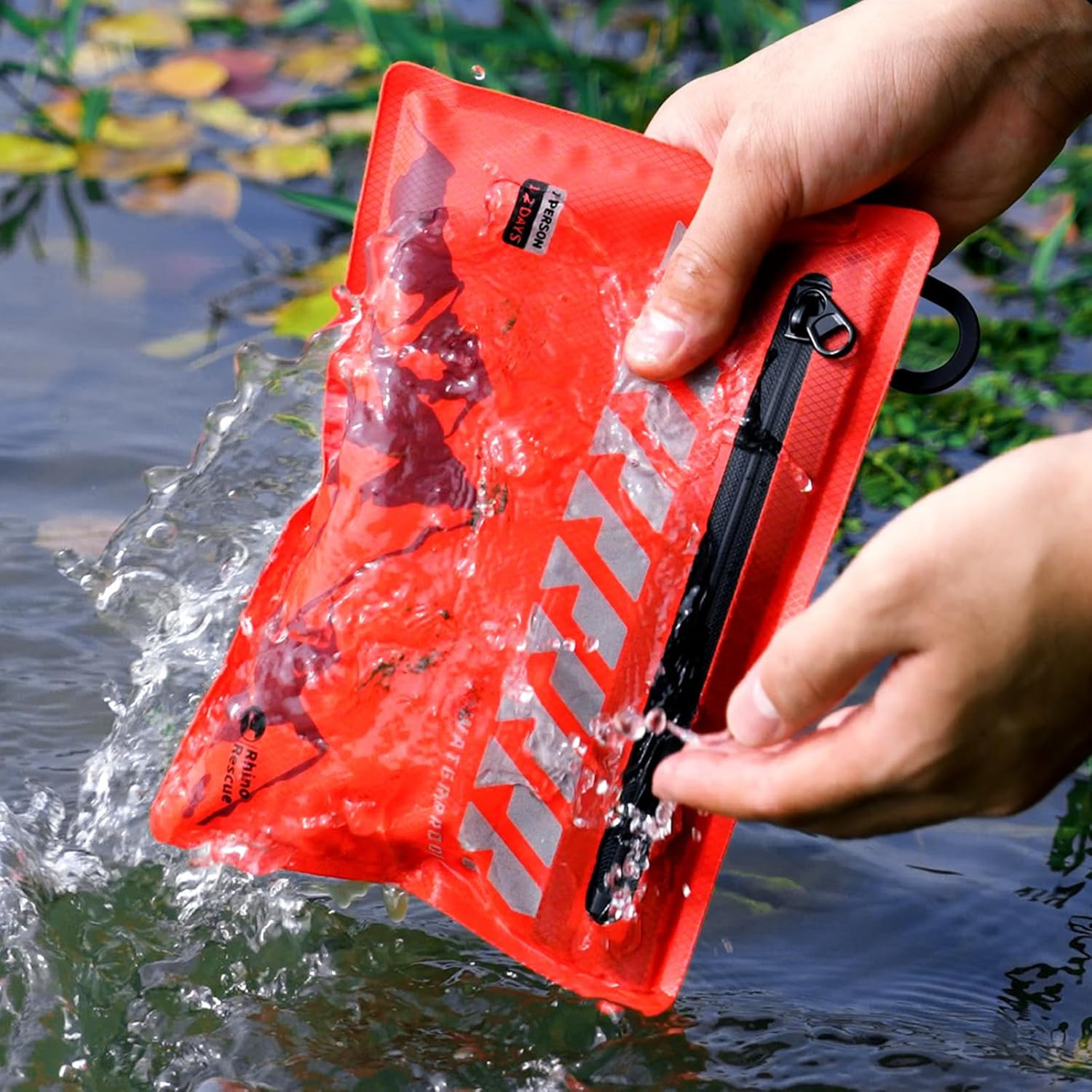 Small First Aid Kit Ultralight Waterproof Medical Kit for Hiking, Backpacking, C