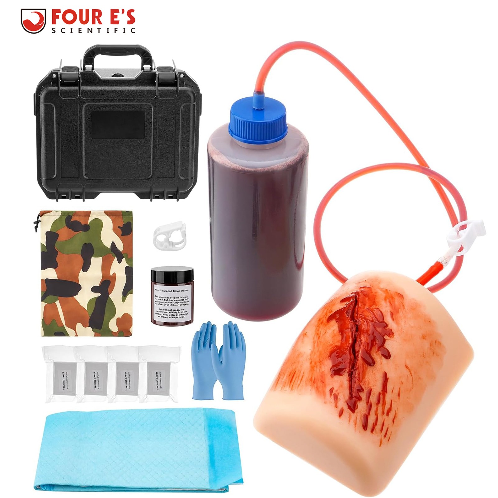 Wound Model Wound Bleed Kit Wound Trainer First Aid Trainer Medical Practice US