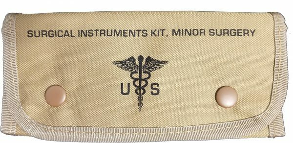 ELITE FIRST AID Surgical Kit STOCKED Field Medic Suture Trauma Survival