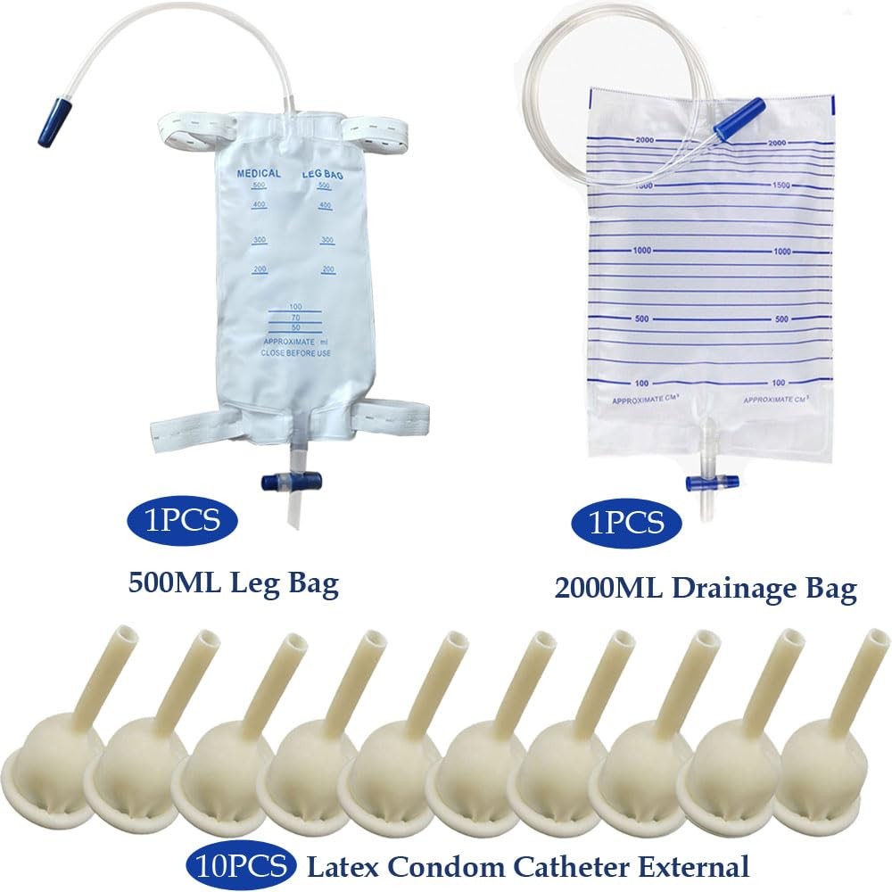 Condom Catheter External self Sealing Set 1 Count (Pack of 1), 35mm/1.38inch
