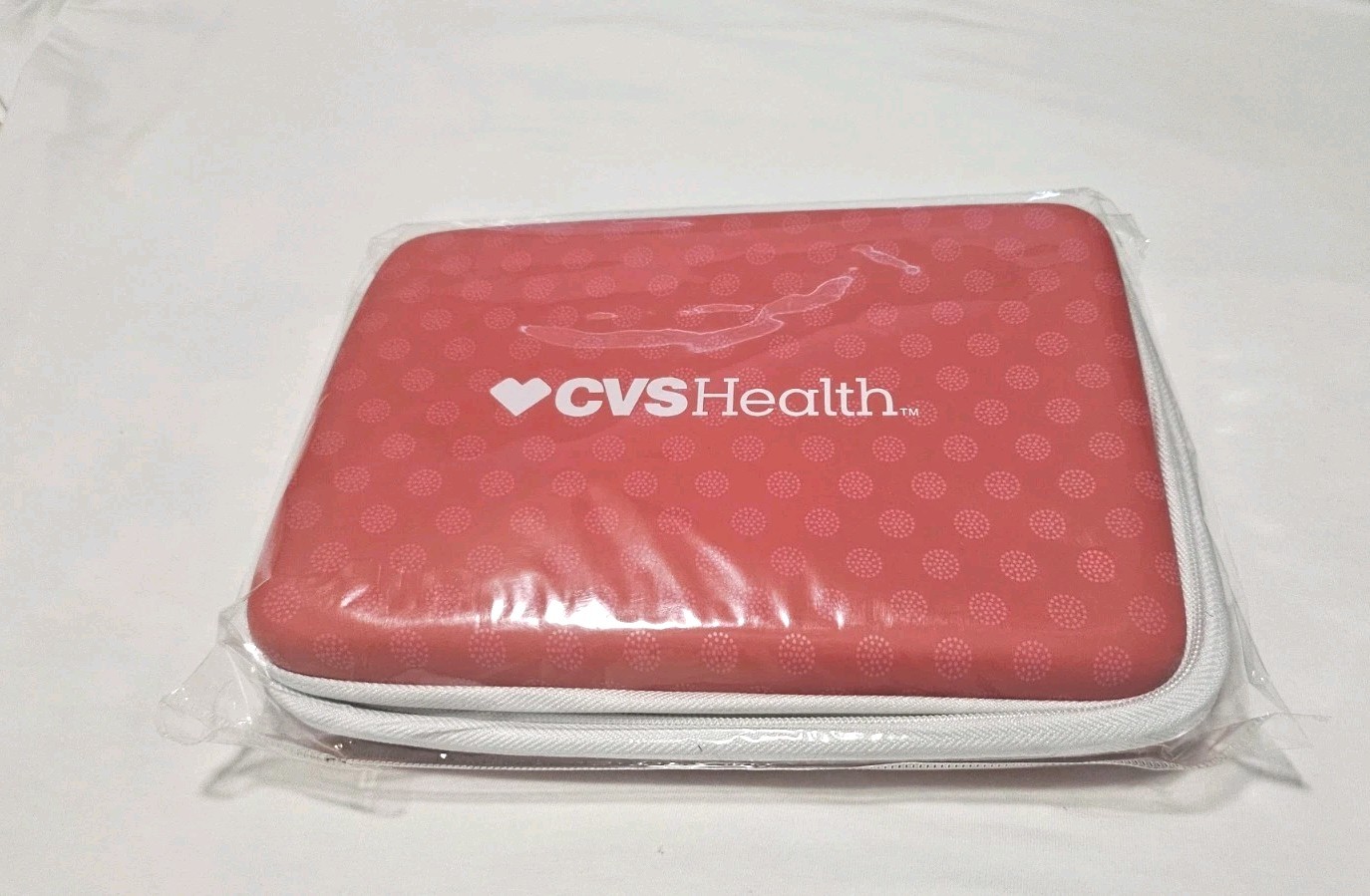 CVS HEALTH BUILD YOUR OWN FIRST AID CASE RED 9.25” X 6.5” X 2.5” IN/ NEW