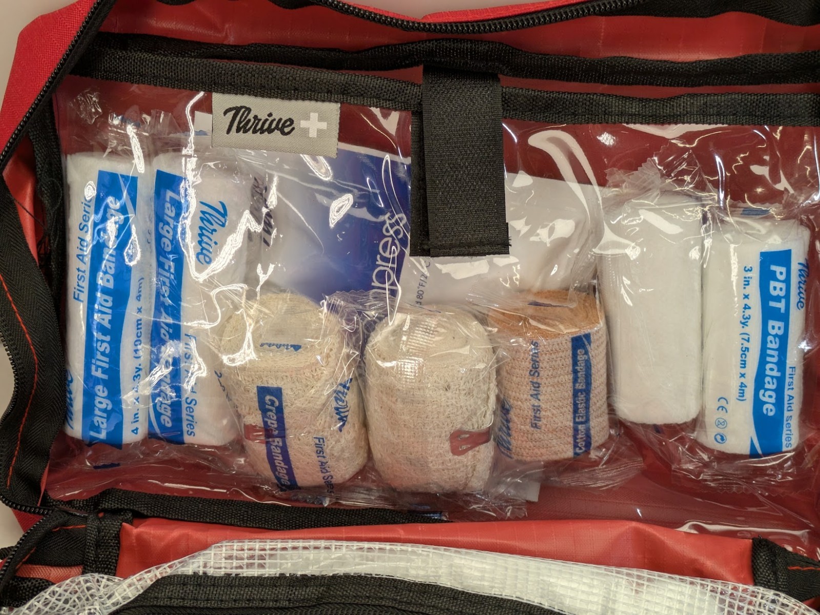 Thrive First Aid Kit Hospital Grade Supplies Emergency & Survival Home Kit Aid