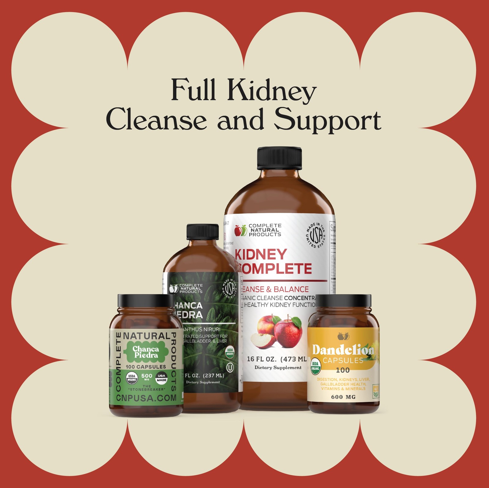 Kidney Complete Bundle – Full Kidney Cleanse Detox Support