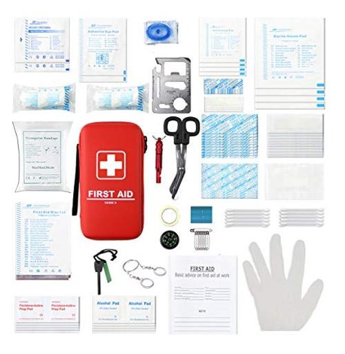 SHBC Compact First Aid Kit (139 Piece) Adventure Medical Kits Waterproof-