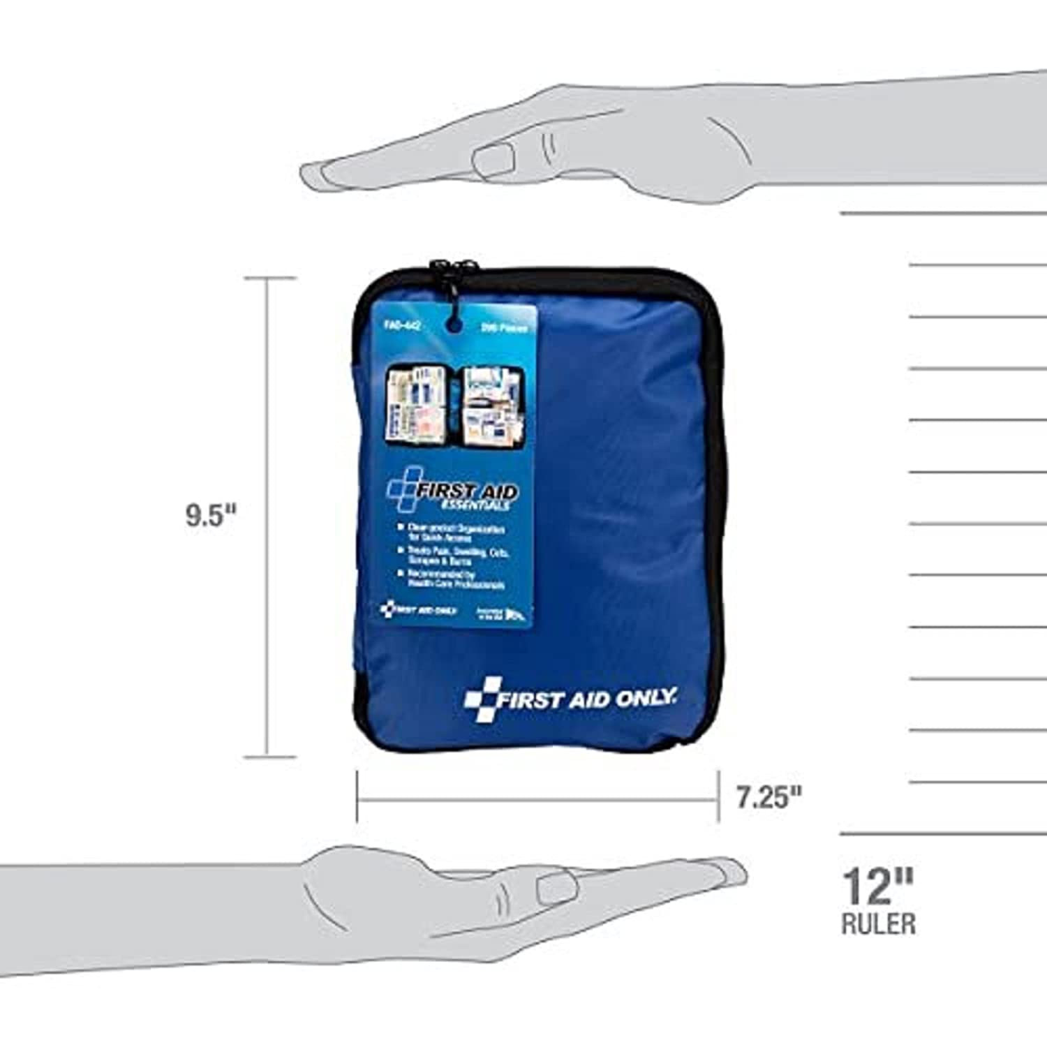 First Aid Only 298 Piece Emergency First Aid Kit All-Purpose Hiking Travel Home