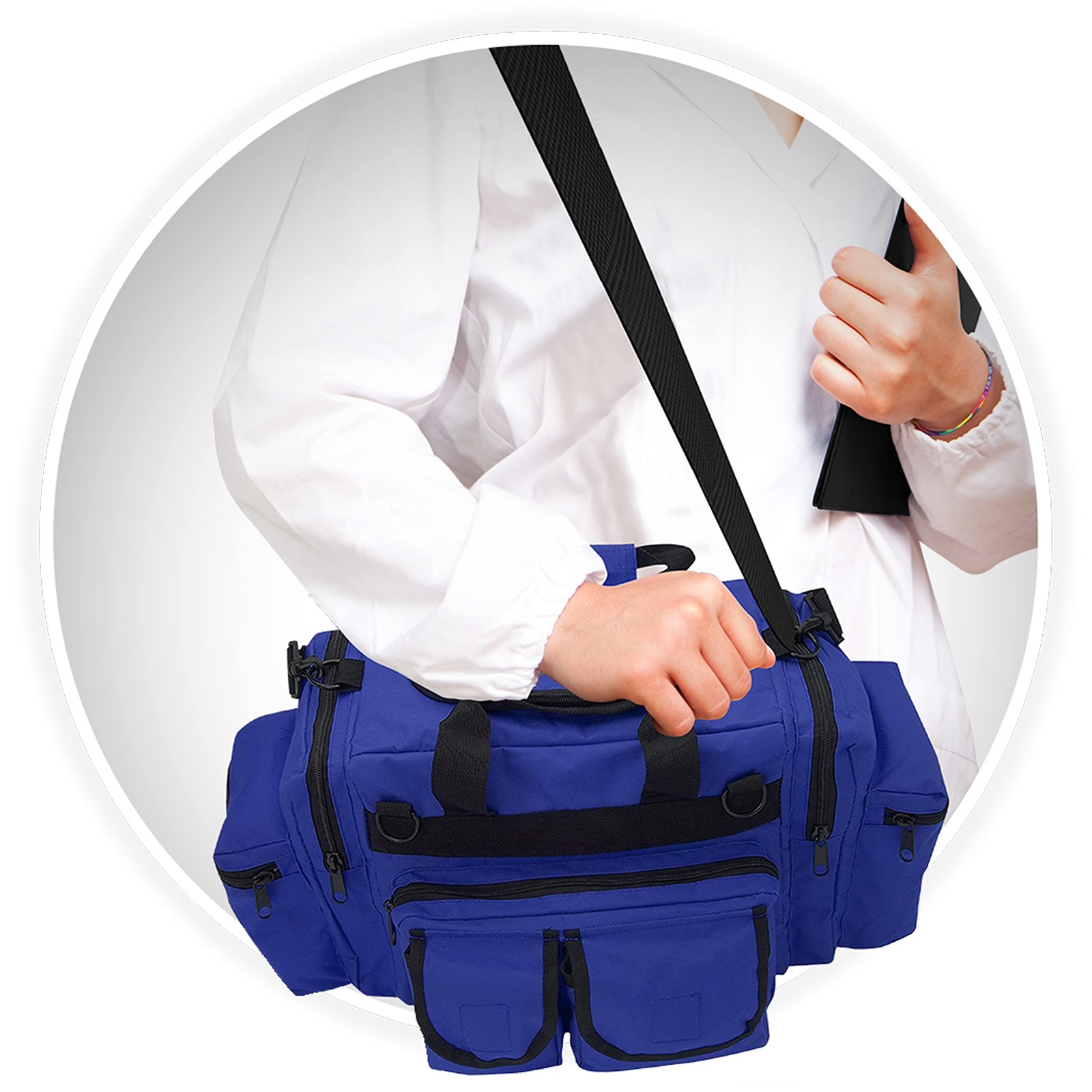 ASA TECHMED First Aid Responder EMS Emergency 1 Count (Pack of 1), Blue