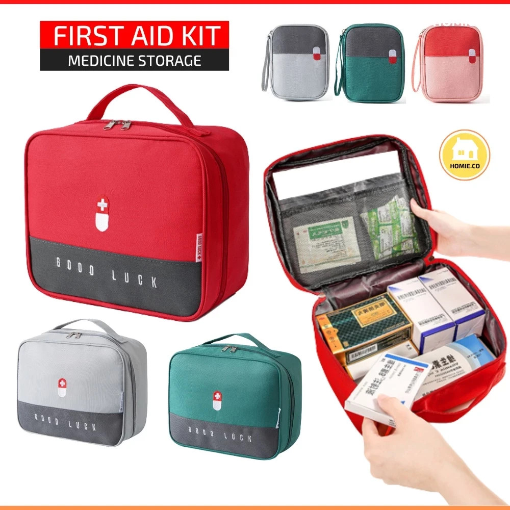 Portable First Aid Medicine Emergency Bag First Aid Kit Outdoor Travel Carry